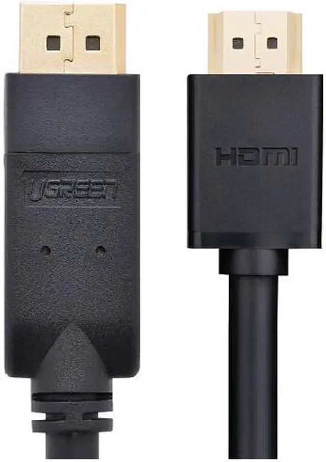 Alt view image 2 of 5 - 1.8M Display Port DP To HDMI Male AV Cable Adaptor HDTV LCD PC Laptop 1080P DisplayPort Latching Male Displayport to HDMI Cable- buy this item  Via Axe-Tech