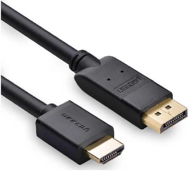 Main image of 1.8M Display Port DP To HDMI Male AV Cable Adaptor HDTV LCD PC Laptop 1080P DisplayPort Latching Male Displayport to HDMI Cable- buy this item  Via Axe-Tech