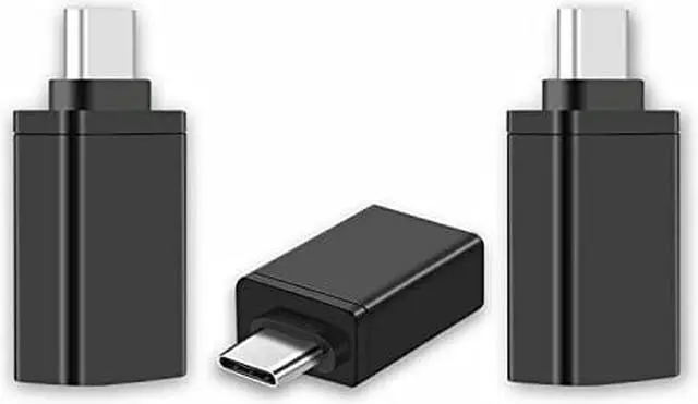 Alt view image 4 of 5 - CORN USB-C Adapter,Type C Adapter,[3 Pack],Hi-speed USB-C to USB-A 3.0 Adapter for USB Type-C Devices,for MacBook,ChromeBook Pixel,Nexus 5X,Nexus 6P,Nokia N1 Tablet and More Devices[Black]