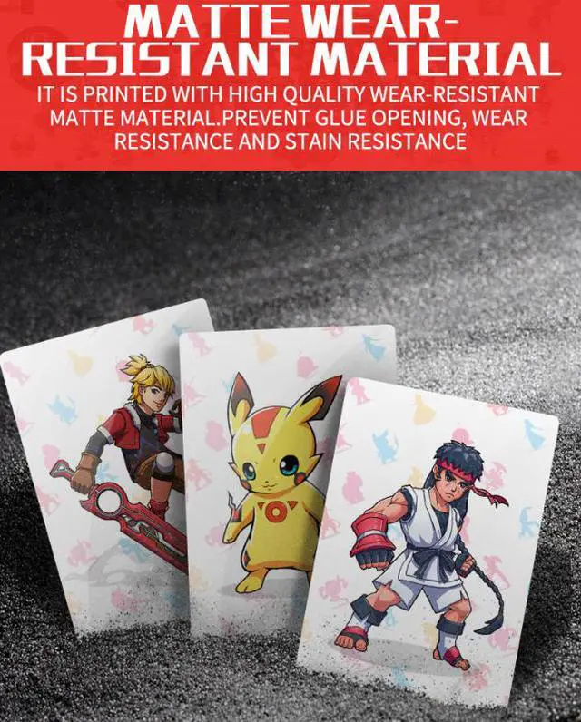 Alt view image 6 of 7 - 20PCS Super Smash Bros Ultimate NFC Card Big Fight Byleth NFC Tag Cards Amiibo Set - Linkage Card For NS Switch, Switch Lite Shipped Along With Leather Card Holder