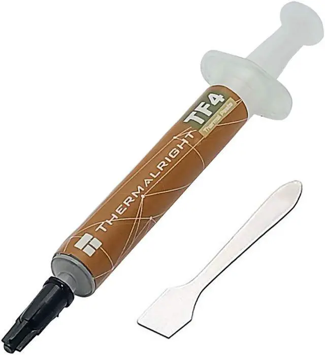 Main image of Thermalright TF4 Thermal Compound Paste 9.5 W/mK, Carbon Based High Performance, Heatsink Paste, CPU for All Coolers, Interface Material, 1.5 Grams