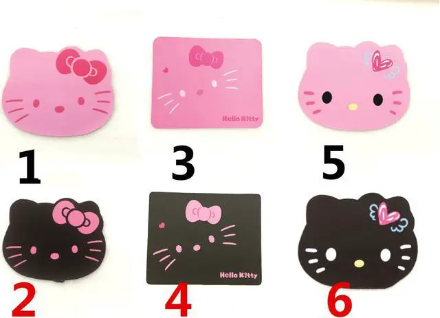 Alt view image 7 of 7 - CORN Hello Kitty Cartoon Mouse Pad, Little Gift for Pink Lover-Marked No. 06 in the Item Picture
