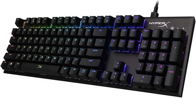 Alt view image 2 of 7 - HyperX Alloy FPS RGB - Mechanical Gaming Keyboard and HyperX Pulsefire Core - RGB Gaming Mouse