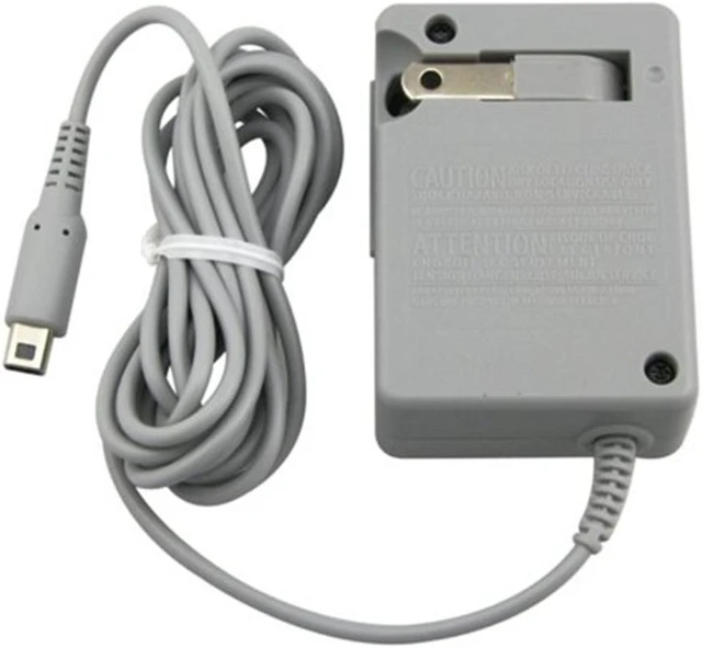 Alt view image 3 of 3 - CORN Rapid Home Travel Charger AC Power Adapter for Nintendo 3DS / 3DS XL/DSi/NDSi XL / 2DS / 2DS XL - Gray