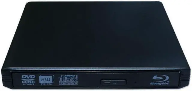 Main image of CORN External USB 3.0 Aluminum 6X BDXL 100GB  3D Blu-Ray Writer / Burner for PC Windows or Apple Mac iMac MacBook
