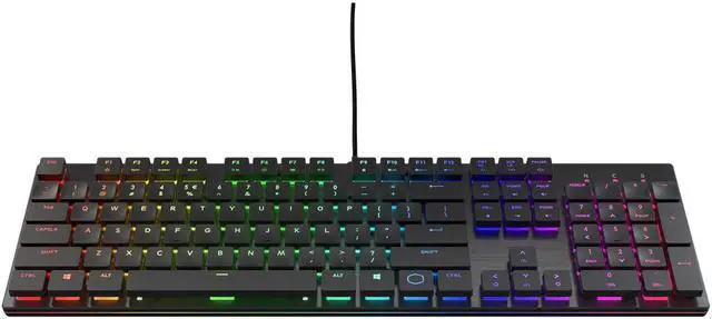 Main image of Cooler Master SK650 Mechanical Keyboard with Cherry MX Low Profile Switches in Brushed Aluminum Design