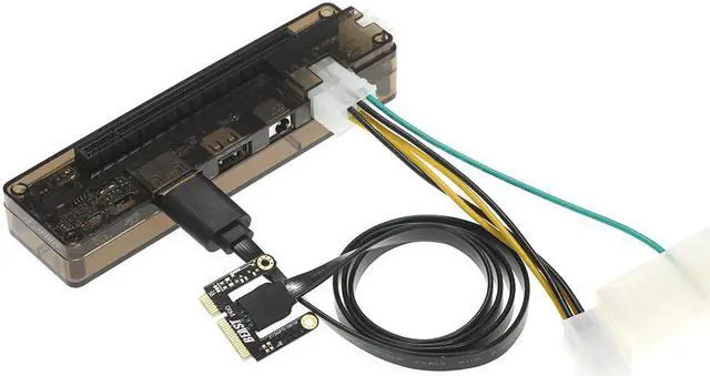 Alt view image 5 of 5 - CORN Mini PCI-E Independent Video Card Dock EXP GDC Fit Beast Laptop External External Independent Video Card Dock Express Card