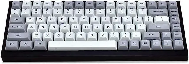 Alt view image 4 of 7 - Vortexgear Tab 75 Mechanical Gaming Keyboard - Wired/Wireless - PBT Dye Sub - Cherry Mx - Programmable - 84 Keys - USB Type C & Bluetooth 3.0