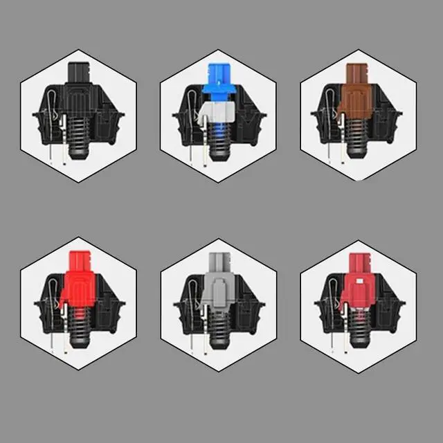 Alt view image 7 of 7 - Vortexgear Tab 75 Mechanical Gaming Keyboard - Wired/Wireless - PBT Dye Sub - Cherry Mx - Programmable - 84 Keys - USB Type C & Bluetooth 3.0