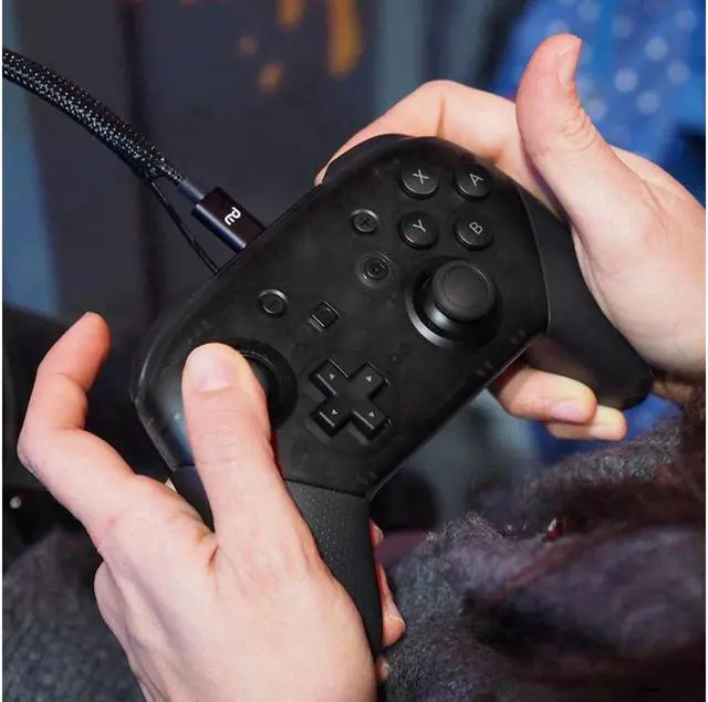 Alt view image 6 of 7 - CORN Switch Pro Controller Bluetooth Wireless Gamepad Joystick for NS Switch Console Support Somatosensory Vibration Screenshot Axis For Nintendo Switch Controller(Not Official Controller)