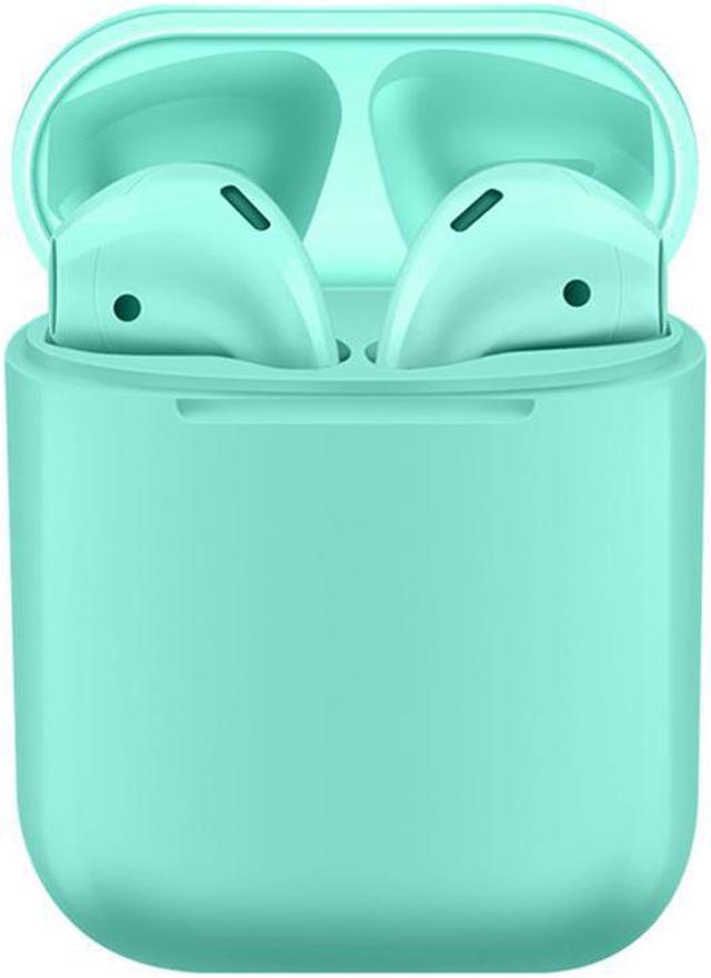 genetisk Fortære Stejl i12 TWS Wireless Bluetooth 5.0 Touch control Earphones with 300mAh Charging  Dock Automatically Pairing - Mint Green Headphones & Accessories -  Newegg.com