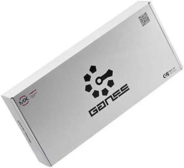 Alt view image 2 of 5 - GANSS  GS87C Mechanical Keyboard with Cherry MX Red Switch for iOS, Android, Windows and Mac, PBT Keycaps-White