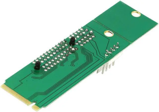 Alt view image 3 of 6 - CORN M.2 NGFF PCIe M Key Male to PCI-e Express 4X Female Converter Adapter Card with Floppy 4 Pin to Molex 4 Pin Power Cable&Screw&Screwdriver Monero BTC ETH