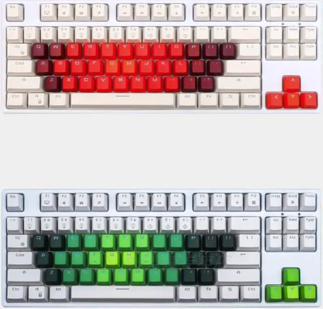 Alt view image 3 of 4 - RK 37Keys PBT Keycap Set for Mechanical Keyboard( Keycaps ONLY), High Translucency