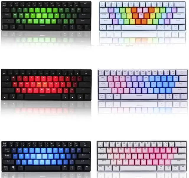 Alt view image 4 of 4 - RK 37Keys PBT Keycap Set for Mechanical Keyboard( Keycaps ONLY), High Translucency