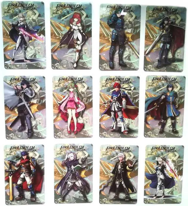 Alt view image 3 of 5 - Fire Emblem Three Houses Warriors AMIIBO NFC TAG Cards 12pcs/pack for New 3DS Switch Wii U