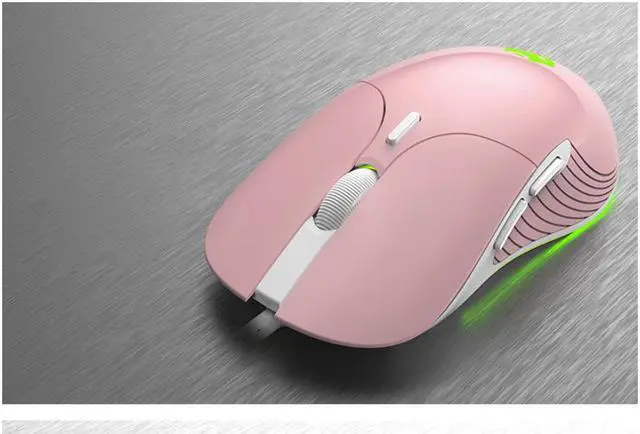 Alt view image 5 of 7 - NEW ARRIVAL --Langtu K6  Ergonomic Design,Cool Exterior USB Wired 3200DPI Gaming Mouse For Office And Game, 7-color Breathing Backlit- Black (Silent Version)