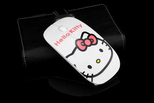 Main image of CORN Hello Kitty Cartoon Pattern 2.4Ghz Wireless 1200DPI Silent Clicking  Mouse