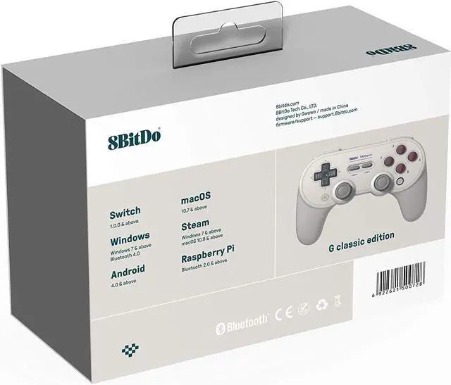 Alt view image 5 of 7 - 8Bitdo Sn30 Pro+ Bluetooth Gamepad - Nintendo Switch