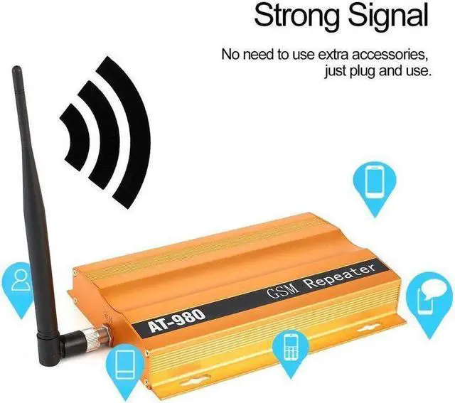 Alt view image 6 of 6 - 900MHz 2G 3G 4G Cell Phone Signal Booster Mobile Repeater Kit AT &T Verizon US