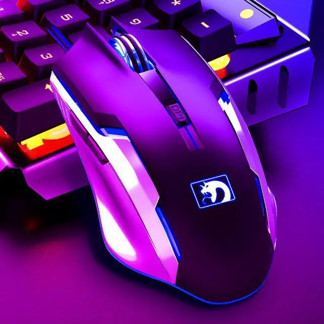 Alt view image 7 of 7 - XinMeng XM-M398 7D 2000DPI Mamba New Gen. 6 Buttons Wired USB Optical Professional Gaming Mouse,Breathing  Light