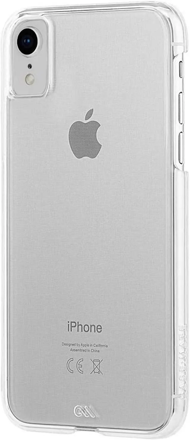 Main image of Case Mate "Barely There" Protective Case CM037798 for the Apple iPhone XR (Transparent)