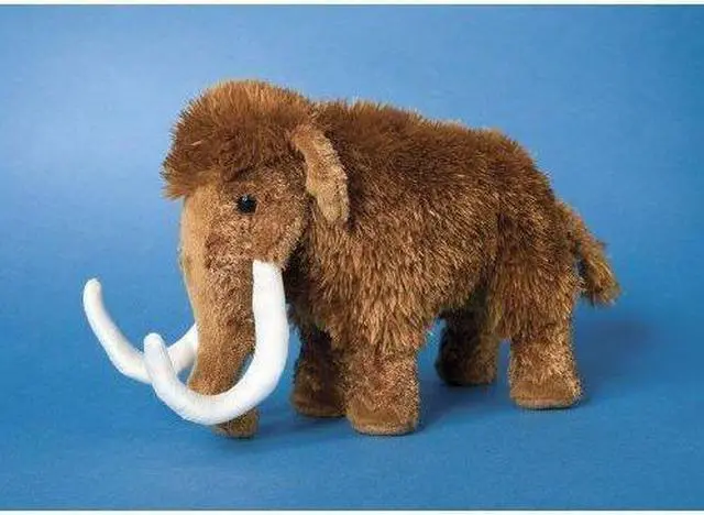 Alt view image 3 of 7 - Everett Wooly Mammoth 8" Plush By Douglas Cuddle Toys
