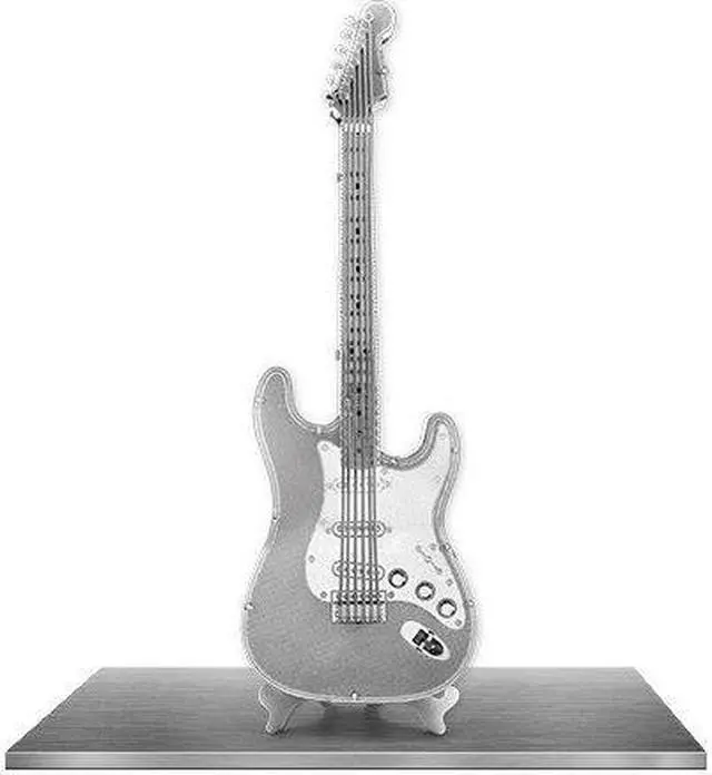 Main image of Electric Lead Guitar Metal Earth 3D Laser Cut Model by Fascinations