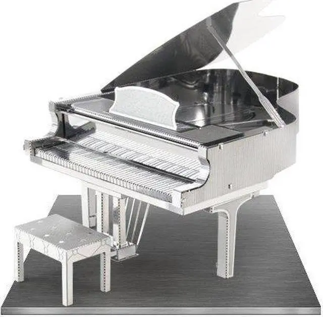 Main image of Grand Piano Metal Earth 3D Laser Cut Model, 3D Puzzles by Fascinations