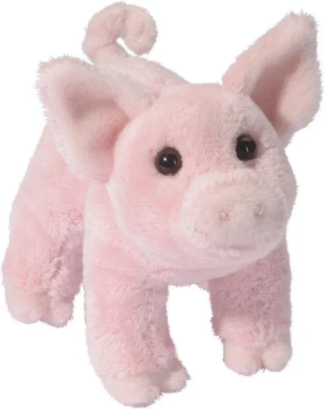 Alt view image 3 of 9 - Betina Pink Pig Small 8" by Douglas Cuddle Toys