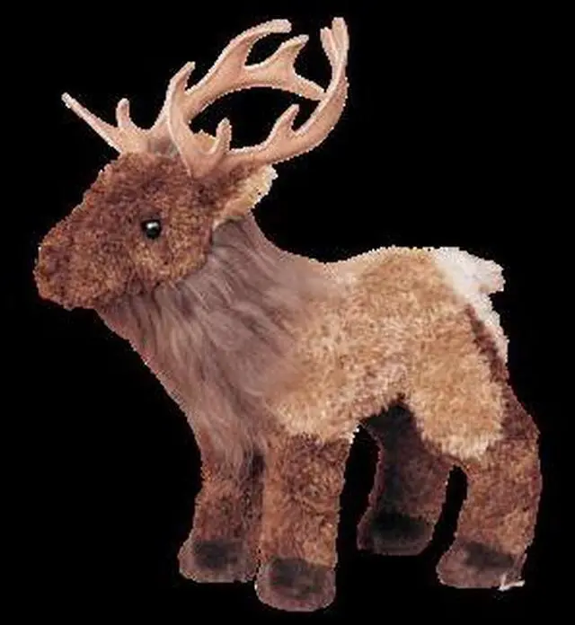 Alt view image 6 of 7 - Douglas 8" Plush Animal Eddie Elk