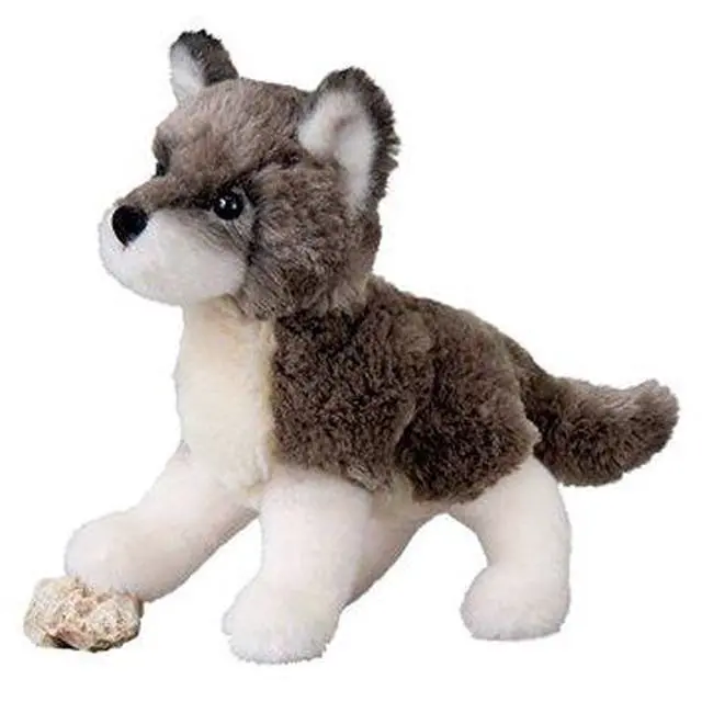 Alt view image 4 of 8 - Ashes Wolf 8" by Douglas Cuddle Toys