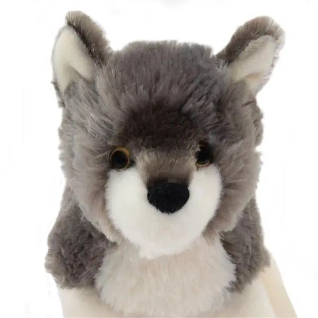 Alt view image 5 of 8 - Ashes Wolf 8" by Douglas Cuddle Toys