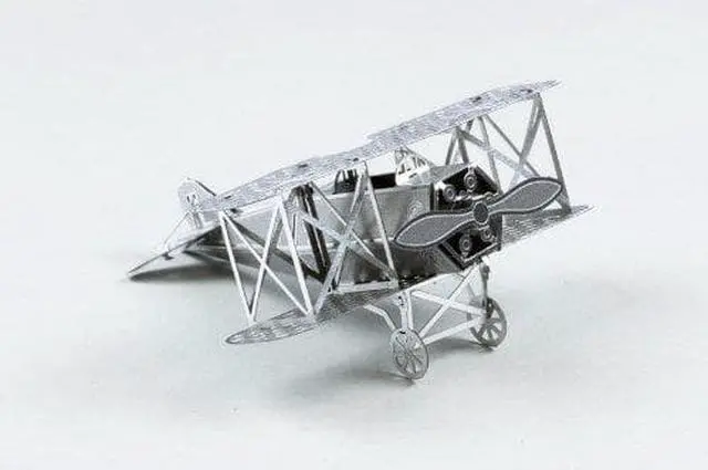 Alt view image 3 of 6 - Fokker D-VII Airplane - Metal Works - Building Sets by Fascinations (MMS005)