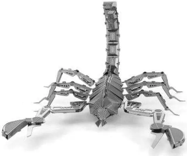 Alt view image 2 of 10 - Fascinations MetalEarth 3D Laser Cut Model - Scorpion