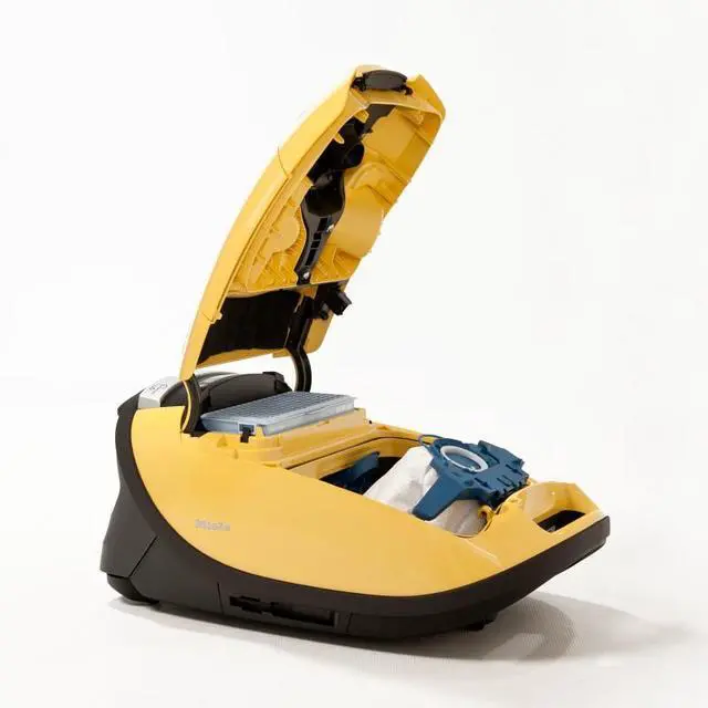 Alt view image 3 of 5 - Miele Complete C3 Calima Canister Vacuum, Canary Yellow