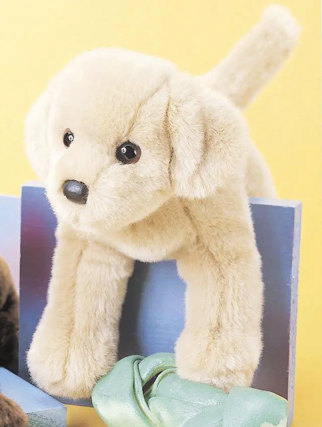 Alt view image 5 of 6 - Spankie Yellow Lab 12" by Douglas Cuddle Toys