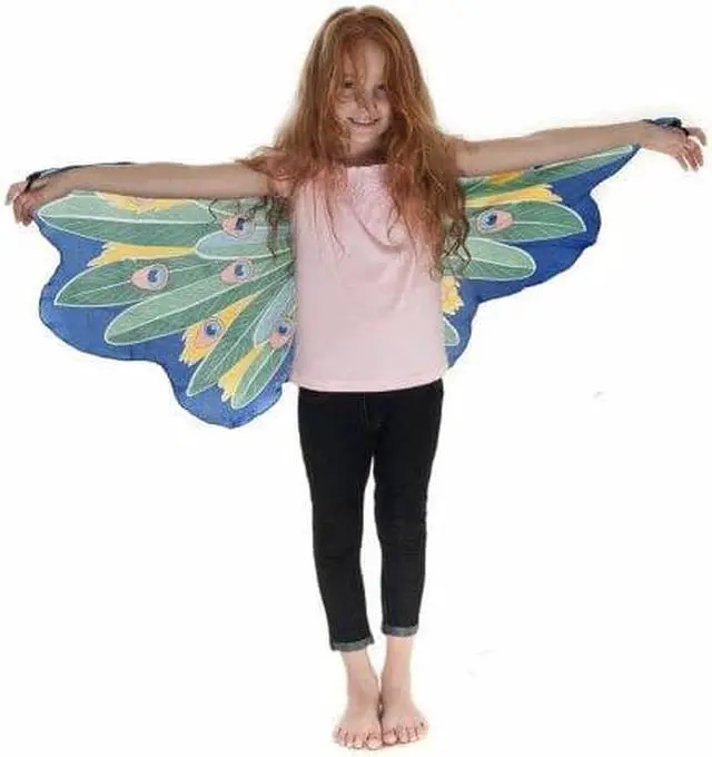 Alt view image 3 of 14 - Peacock Wings - Dress-Up Toys by Douglas Cuddle Toys (50599)