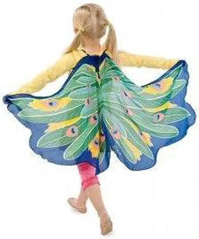 Alt view image 5 of 14 - Peacock Wings - Dress-Up Toys by Douglas Cuddle Toys (50599)