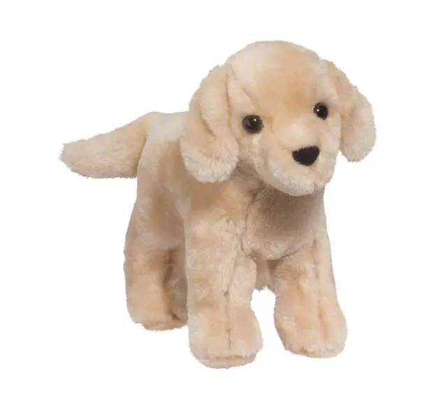 Alt view image 2 of 3 - Cornell Yellow Lab 7" by Douglas Cuddle Toys