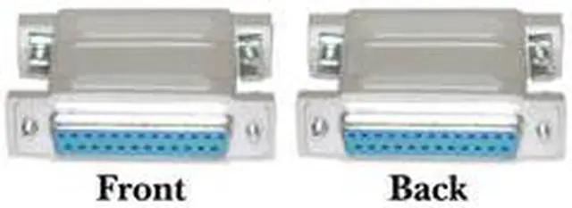 Alt view image 2 of 4 - Cable Wholesale DB25 Female / DB25 Female, Coupler / Gender Changer Molded type