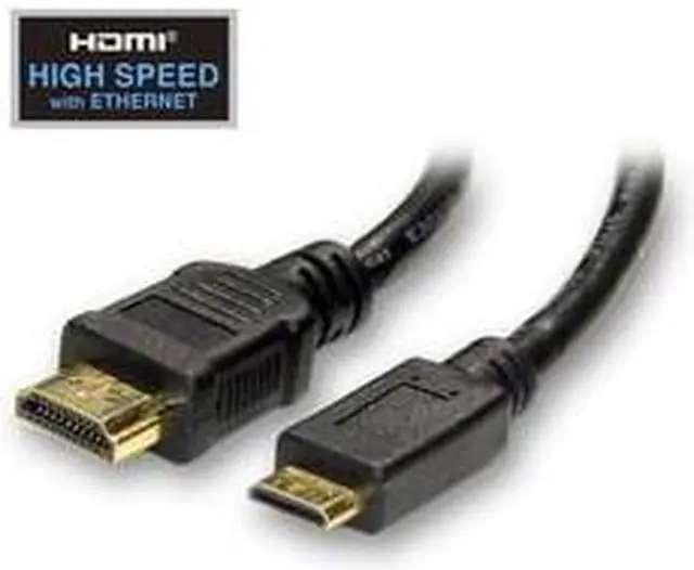 Alt view image 3 of 5 - Cable Wholesale HDMI to Mini HDMI Cable, High Speed with Ethernet,  10 ft