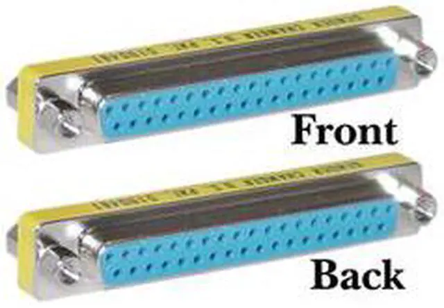 Main image of Cable Wholesale DB37 Female / DB37 Female, Serial Mini Gender Changer