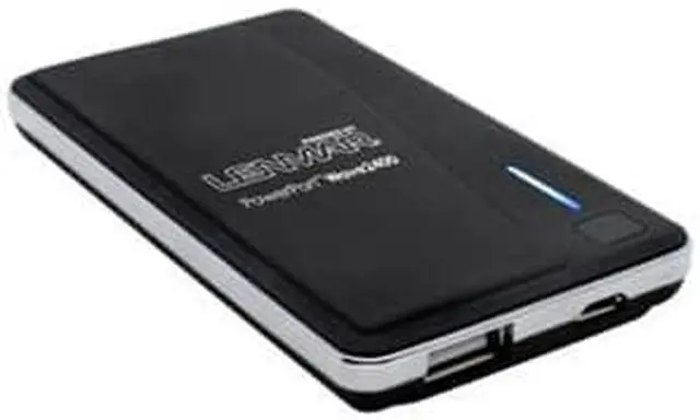 Alt view image 7 of 11 - Lenmar PowerPort Wave 2400 mAh External Battery and Charger for Smartphones