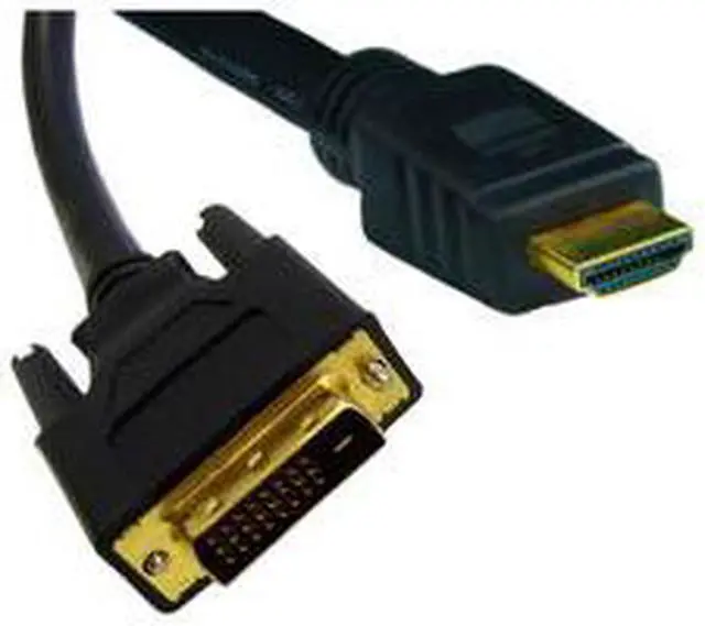 Alt view image 2 of 4 - Cable Wholesale HDMI to DVI Cable, HDMI Male to DVI Male, CL2 rated, 10 foot