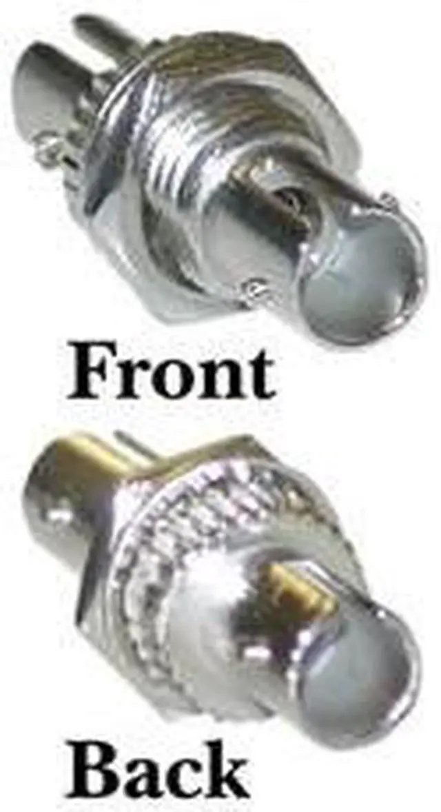 Main image of Cable Wholesale ST / ST Simplex Fiber Optic Coupler Metal Housing