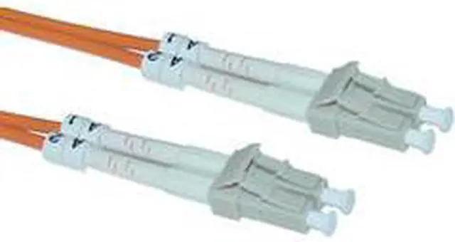 Alt view image 2 of 5 - Cable Wholesale LC / LC Multimode Duplex Fiber Optic Cable 50/125 1 Meter (3.3 ft)