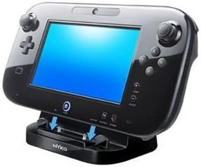 Alt view image 5 of 8 - Nyko Power Stand (Black) - Angled charging dock for Wii U GamePad