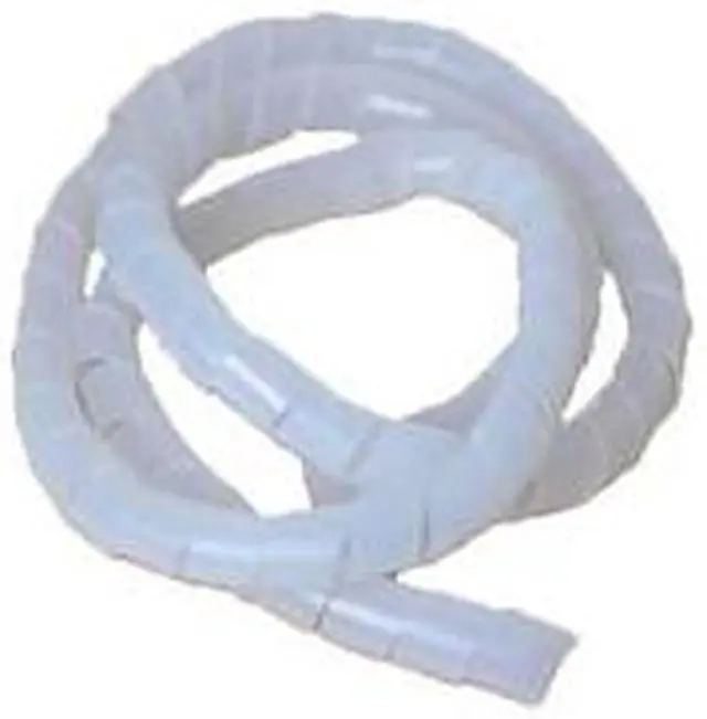 Main image of 6 foot Cable Wrap / Spiral Wrap, Clear, Diameter: 20mm - 130mm, Cable Management Wraps
