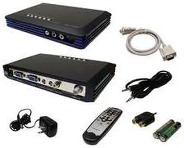 Main image of External Cable TV Tuner, RF/Coaxial / Composite Video / S-Video Inputs to Composite RCA (Red/White/Y